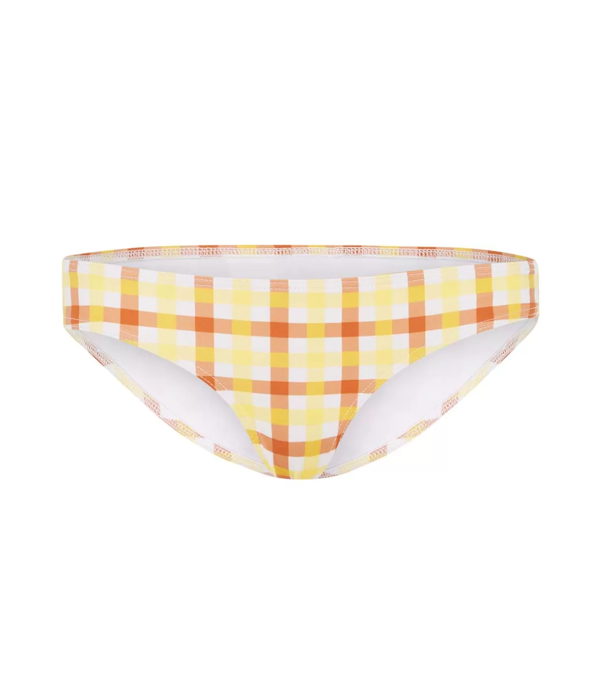 Ephemera Classic Pant in Pineapple Gingham Flash Sale