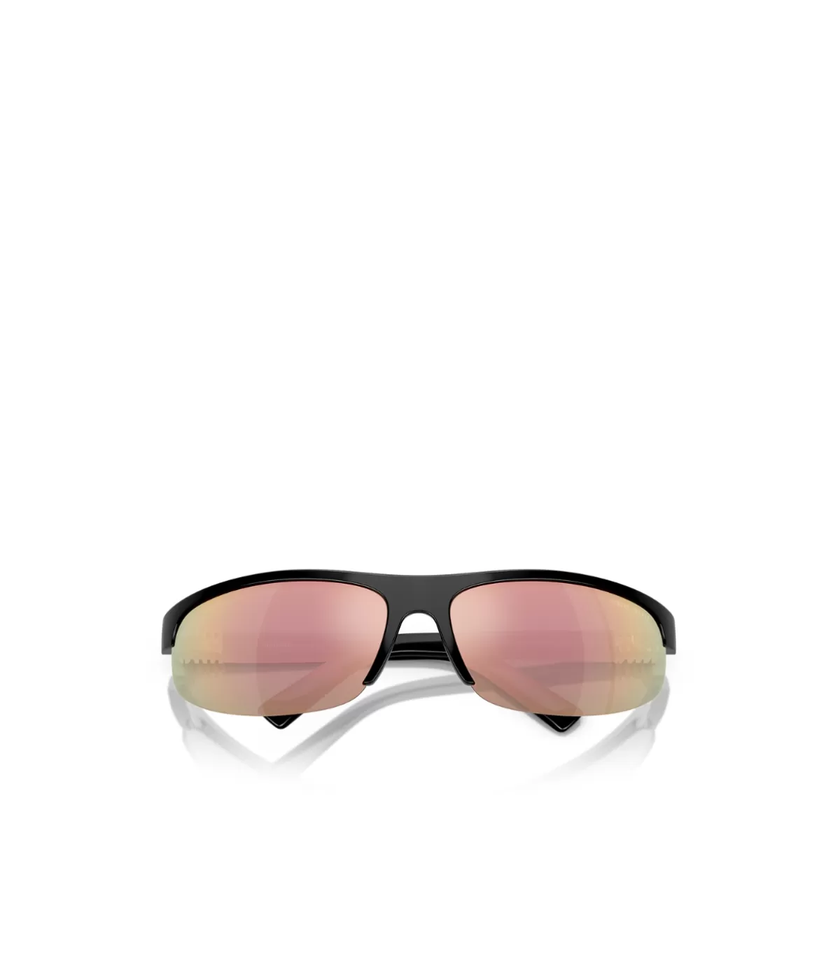 Miu Miu Oval Mirror Sunglasses in Dark Grey Pink Flash Sale