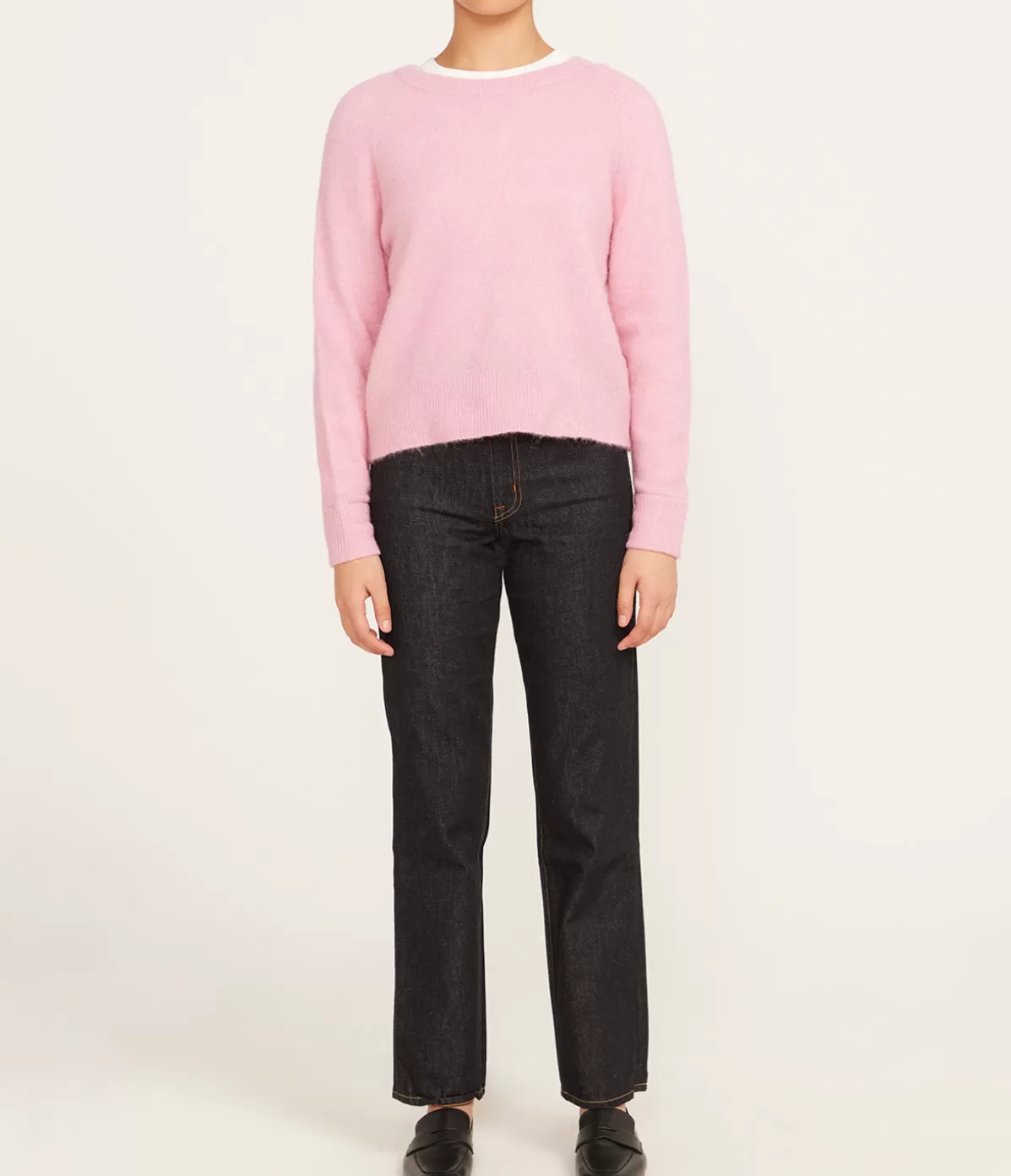 Samsoe Samsoe Nor O Short Knit in Orchid Smoke Sale