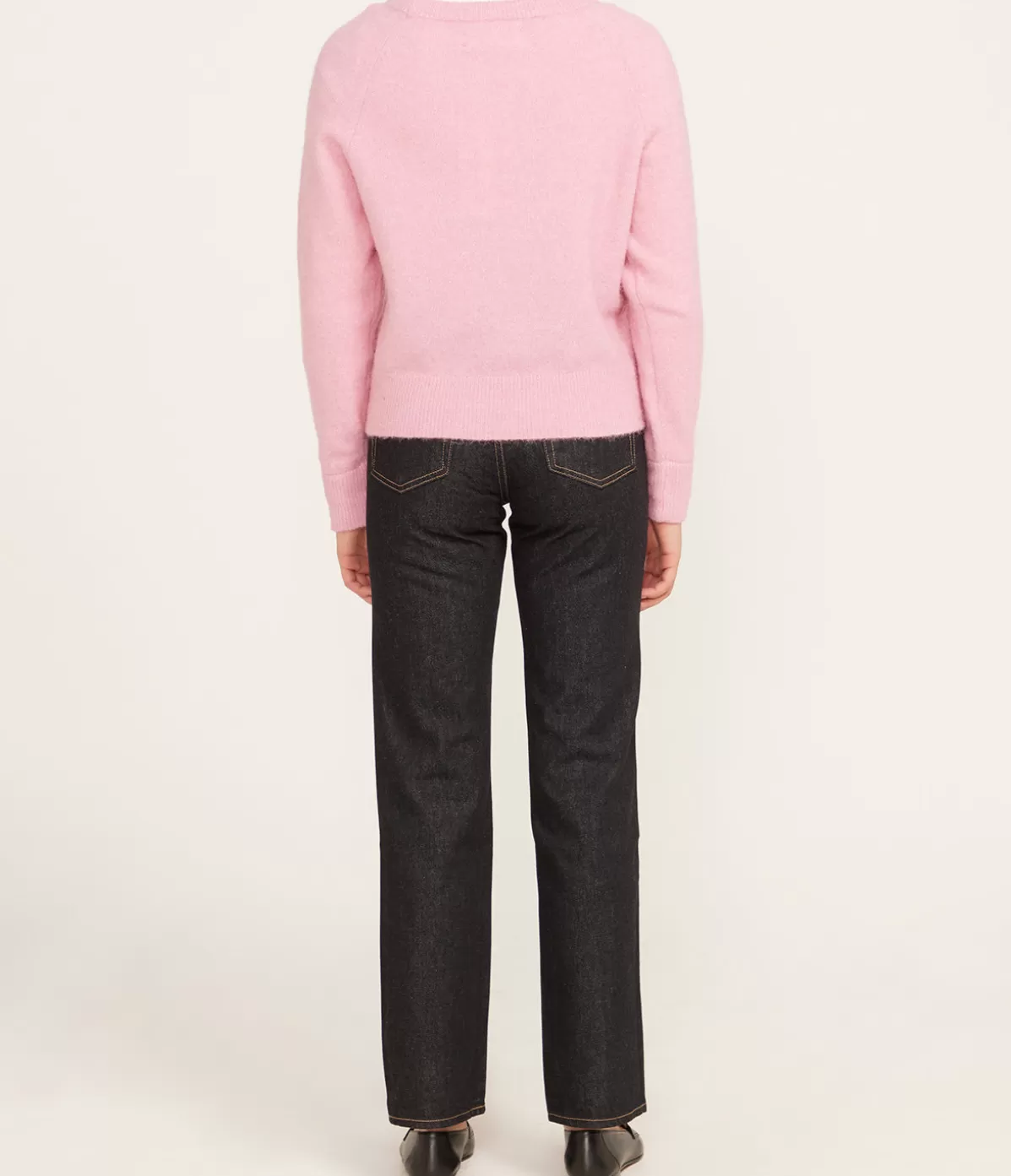 Samsoe Samsoe Nor O Short Knit in Orchid Smoke Sale